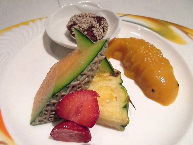 本日のデザートプレート