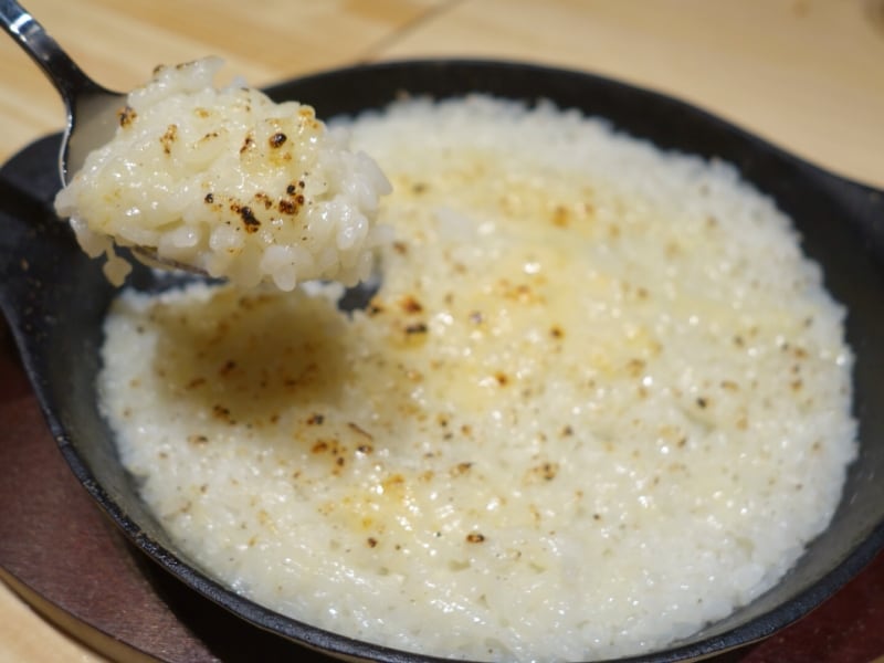 「〆のチーズリゾット」950円