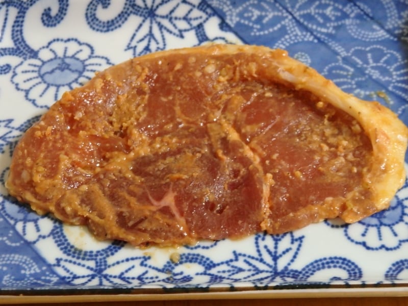 味噌で漬け込まれた豚ロース