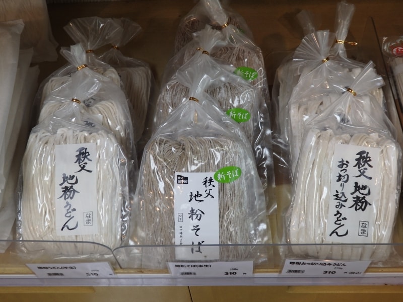 秩父地粉による麺類