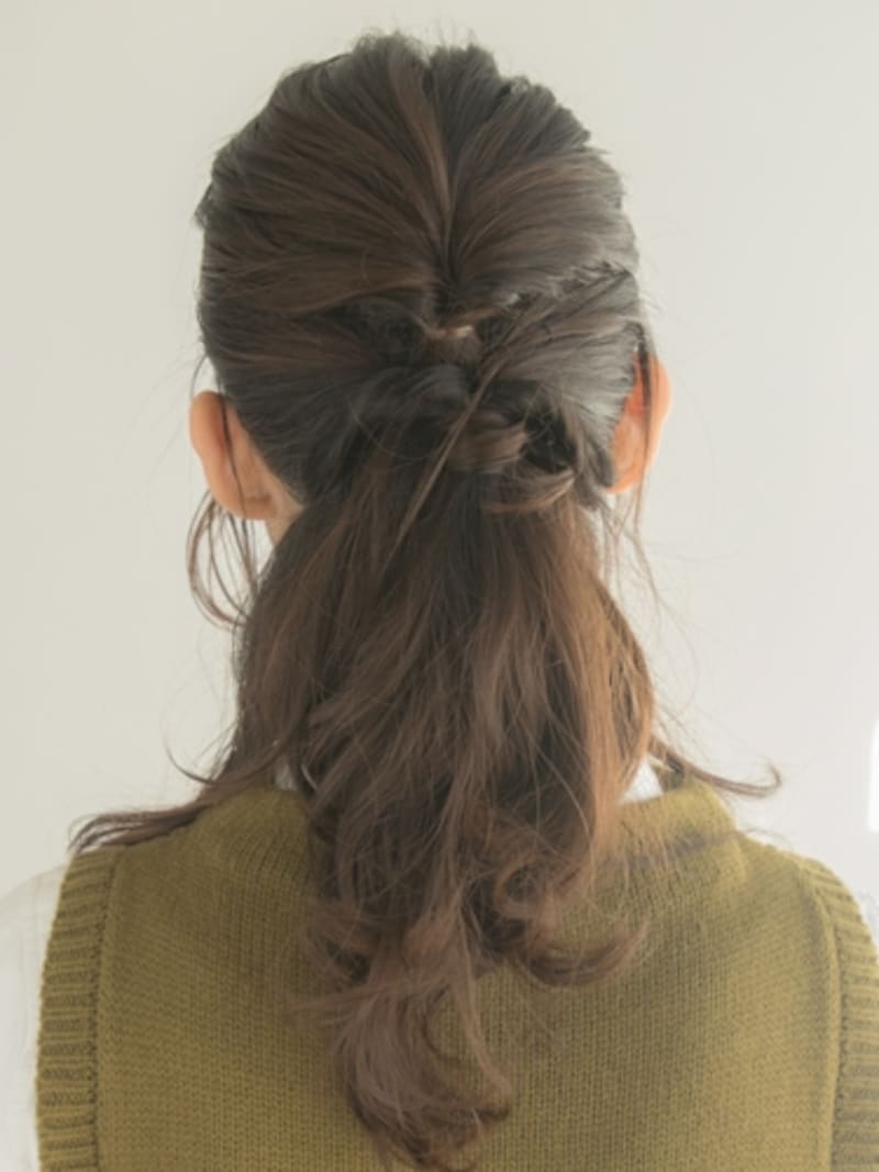 ねじれが2つできる