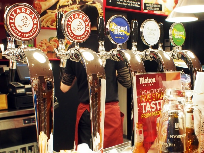 こだわりのクラフトビールは6種類。