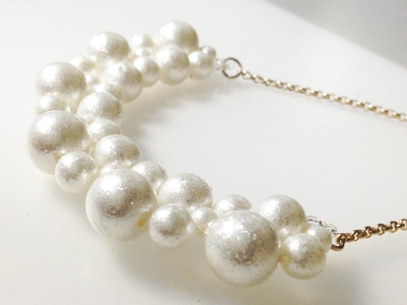 ビューティーパールのキラキラ感を楽しんで♪