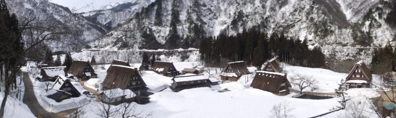 雪の五箇山・菅沼合掌集落(7)