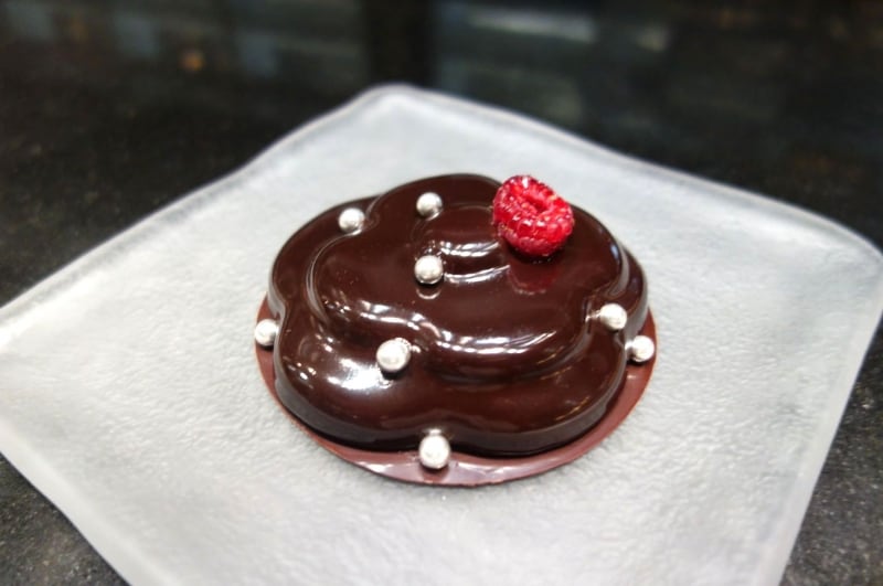 フランボワーズとチョコレートのマリアージュ