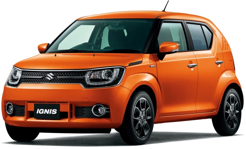 イグニス HYBRID MZ セーフティパッケージ(フレイムオレンジパールメタリック)