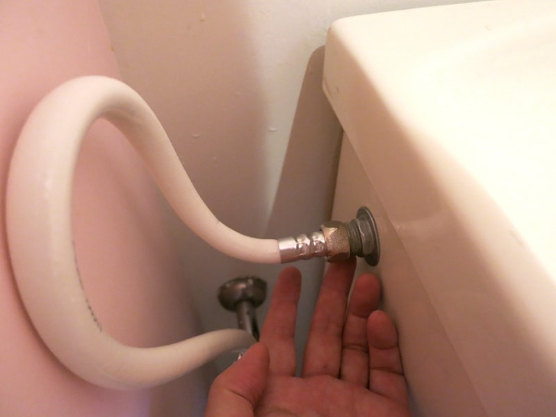 漏水がないか確認、の画像