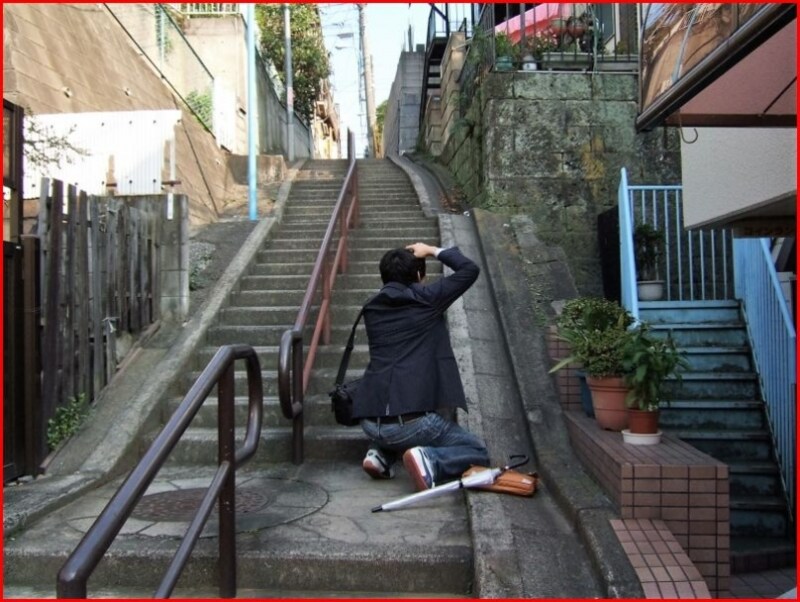 実に楽しそうに撮影をしてた