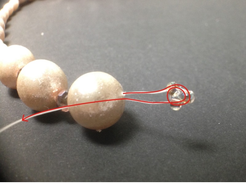 パールのマルチネックレス