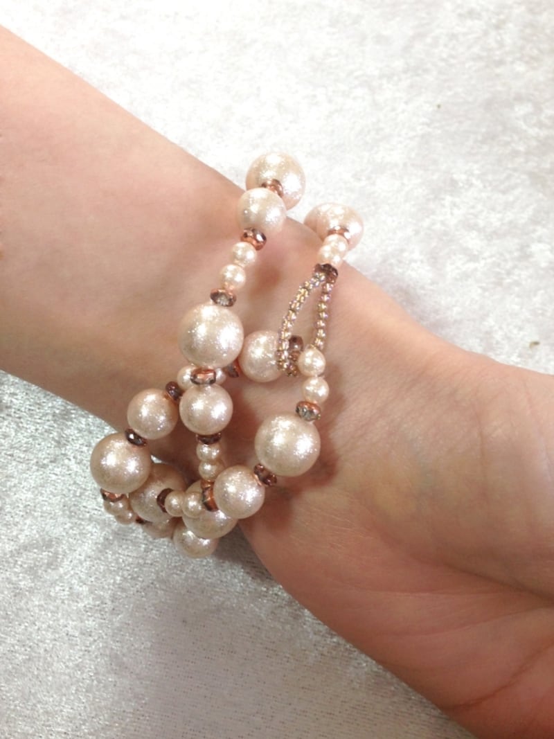 パールのマルチネックレス