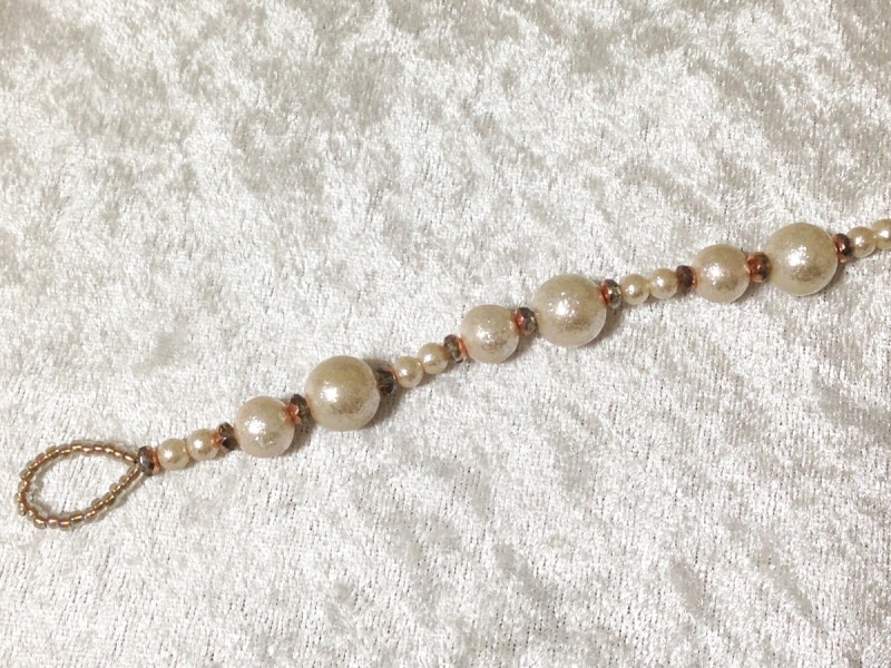 パールのマルチネックレス