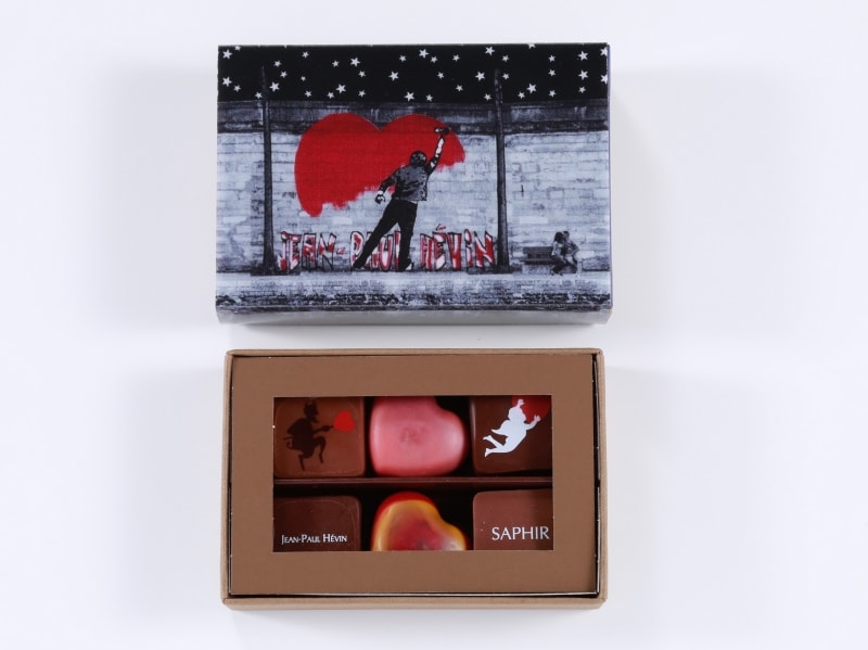 ジャン＝ポール・エヴァン Boite 6 chocolats Street-Art ボワットゥ ショコラ ストリートアート 6個入り 2,841 円(税込)