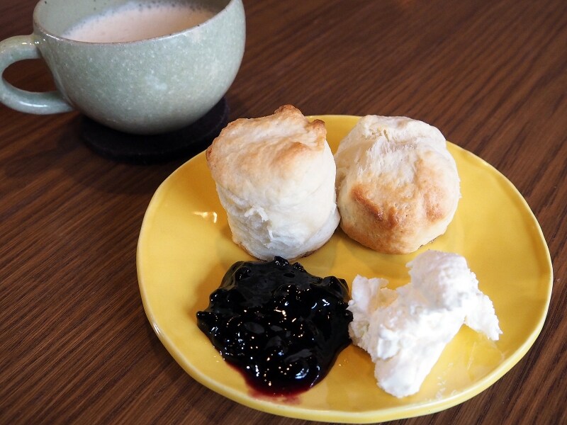 焼き立てスコーン@カフェ 安江町ジャルダン