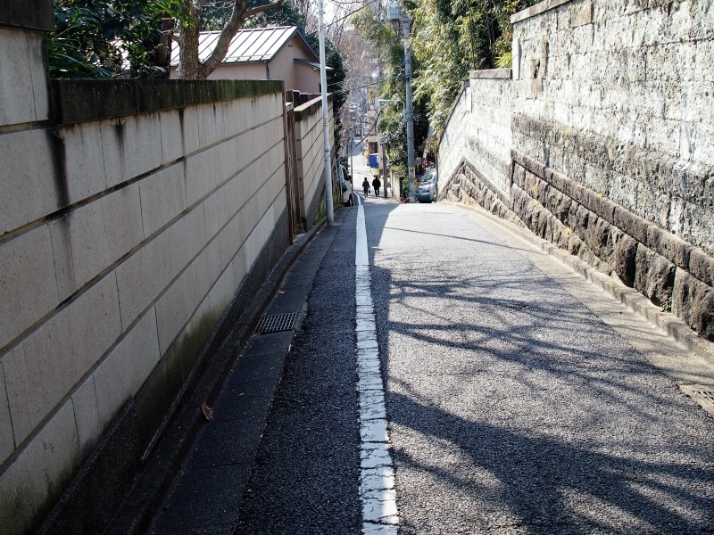 昔のままの道幅がいい