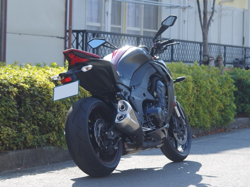 Z1000リアビュー