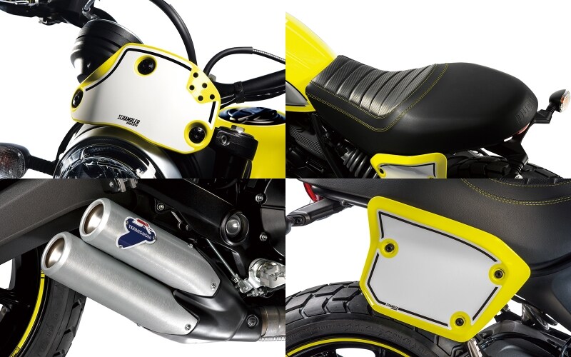 実際のレーサーに見られるディテールを再現した戦闘的なスポーツモデルに仕上げられている