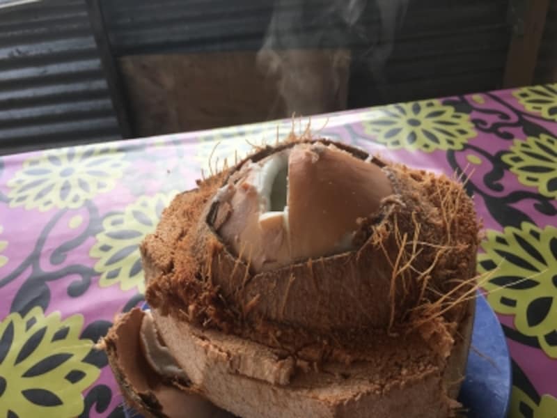 焼きココナッツ