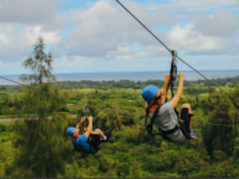 ハワイジップライン