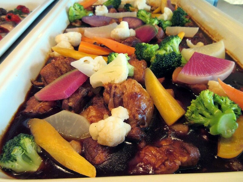 豚頬肉のブレゼ オレンジグレーヴィー