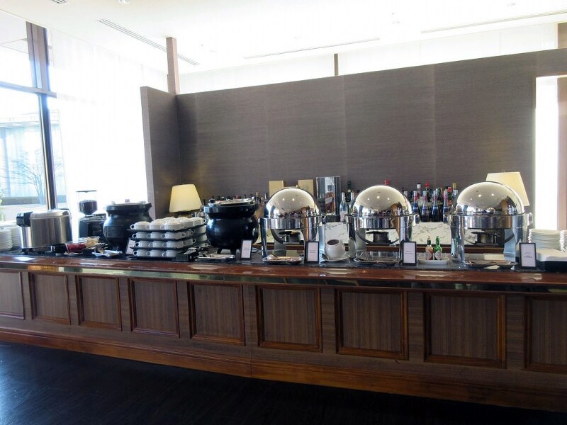 ザ・ロビーラウンジ 温菜のブッフェ台
