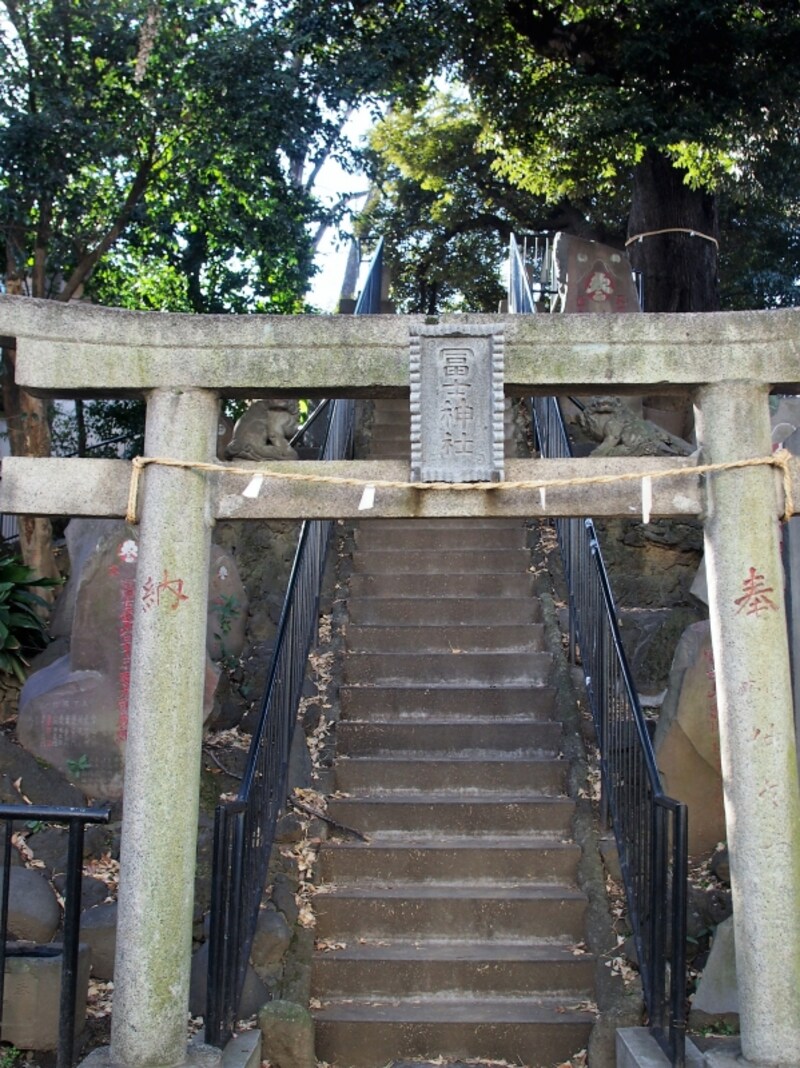 江戸時代に生まれた富士信仰の場所