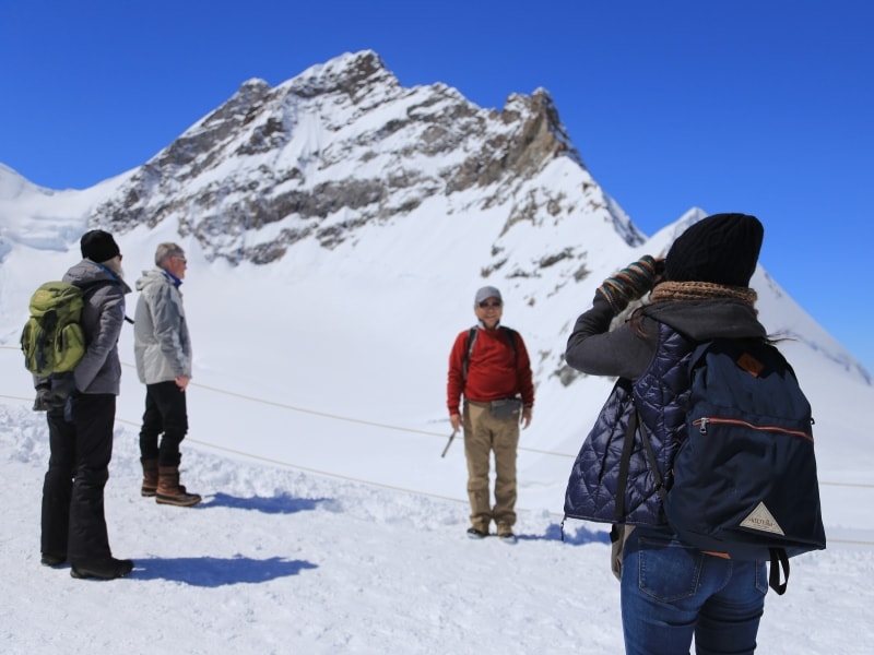 5月中旬、標高3500m展望台