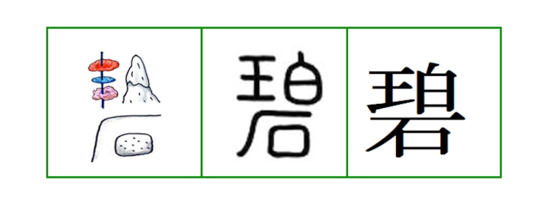 女の子の名前ランキング5位「碧」