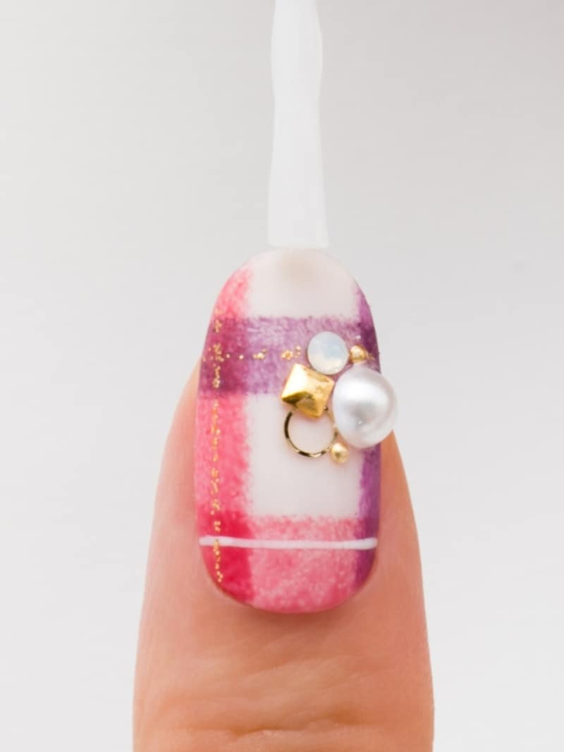 マットコートを重ねてブランケット風の質感に