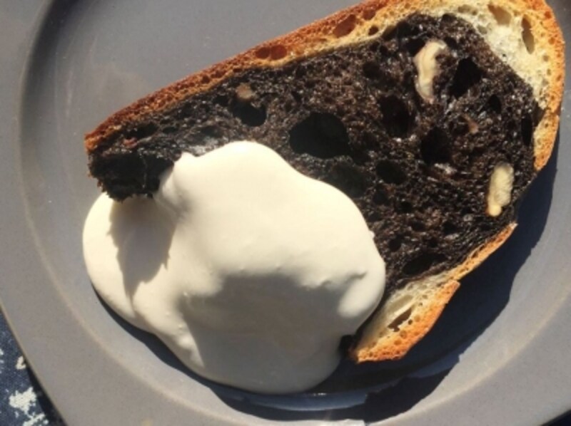 カカオバナーヌと生クリーム