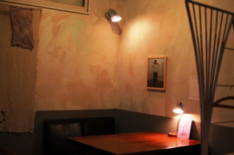 パンをゆっくり楽しめる空間