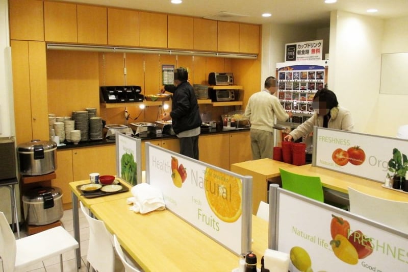 ビジホ無料朝食