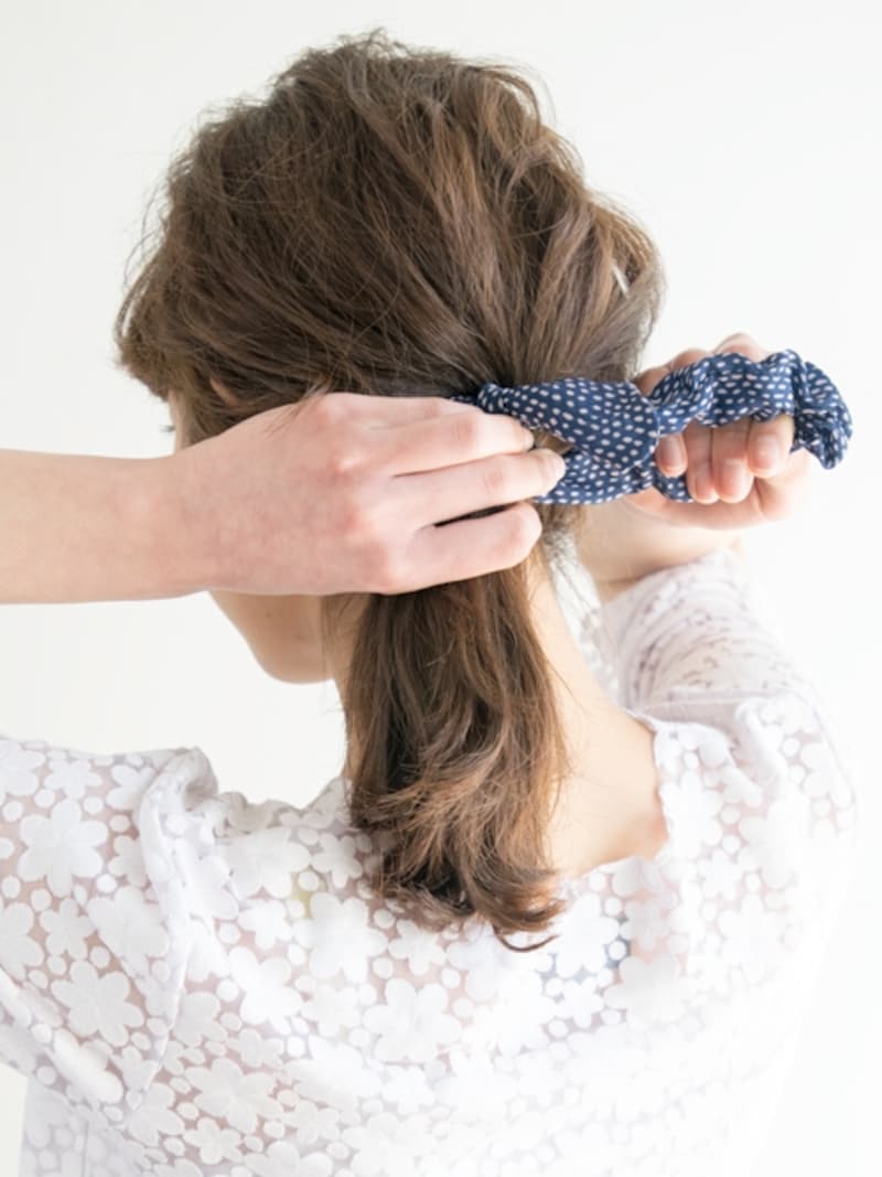 お好みのヘアアクセサリーで楽しみましょう