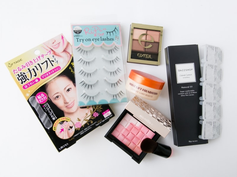 使用したコスメ