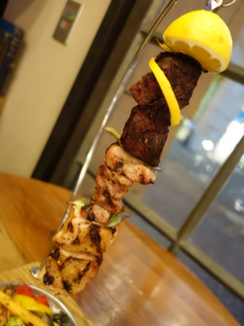 「Brochette 3種盛り」1,990円