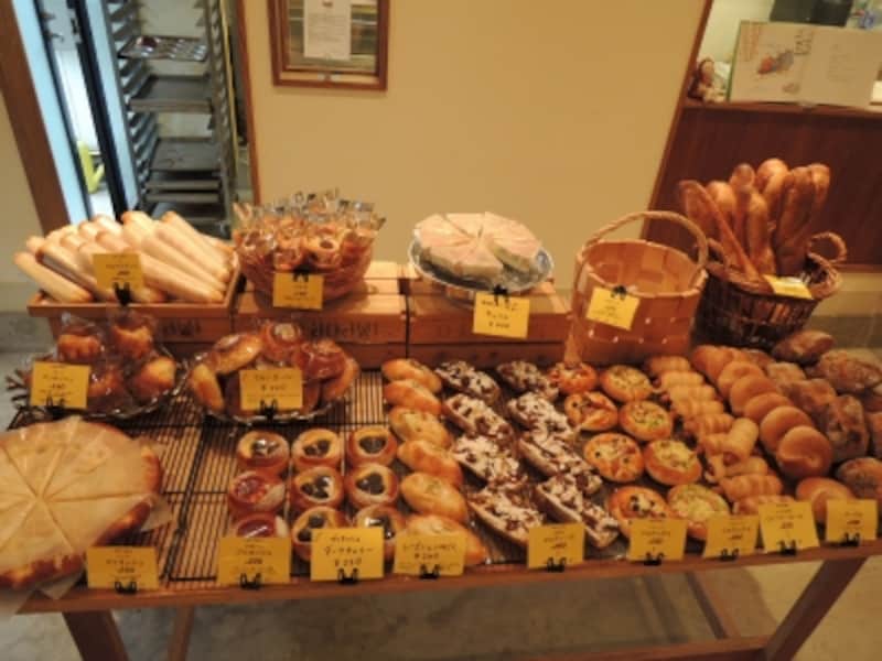 どのパンにもていねいな仕事を感じる