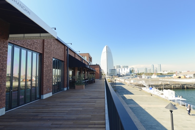 ベイブリッジや青い海が目の前に広がる好立地