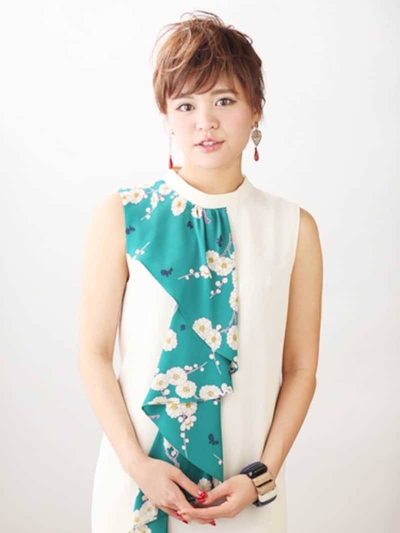 レトロモダンなワンピース