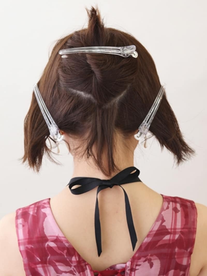 左右、後頭部、えり足の4つにブロッキング