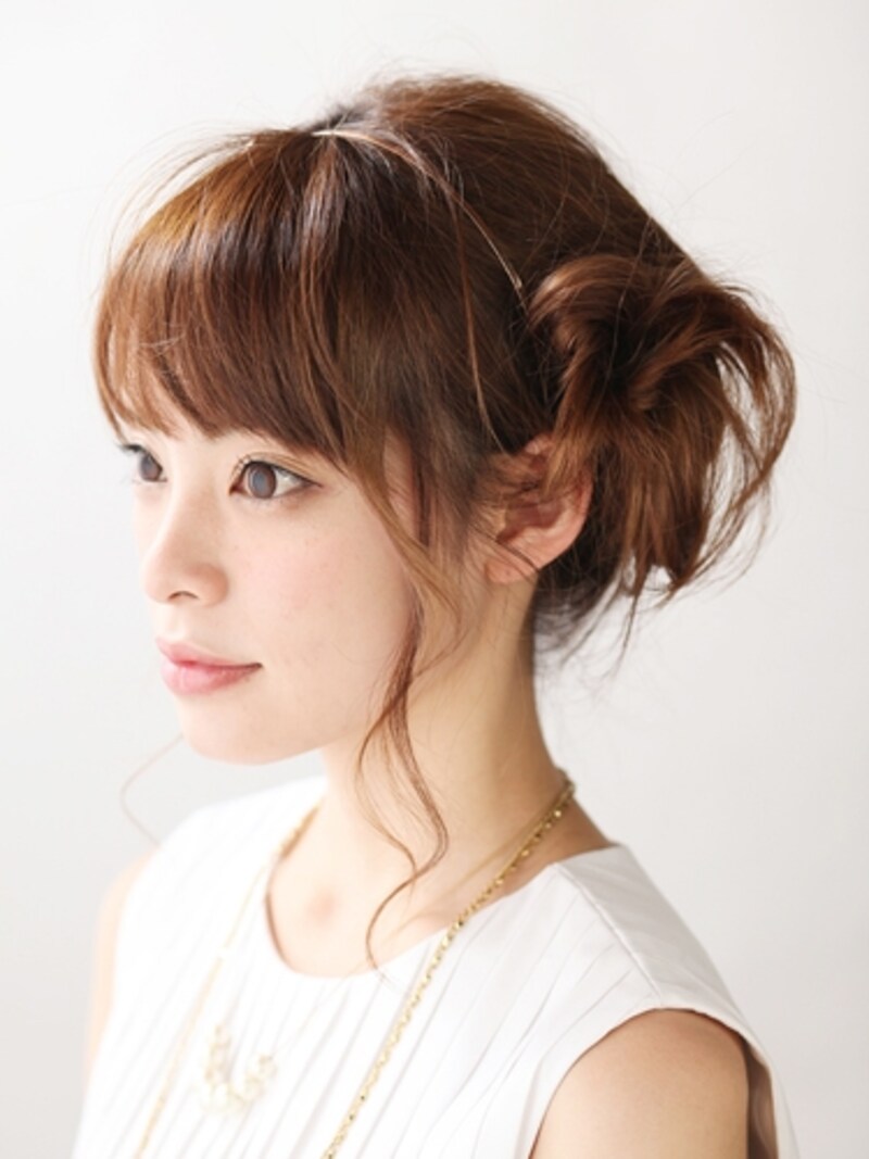 トップのボリュームを潰さないことも大切なポイント