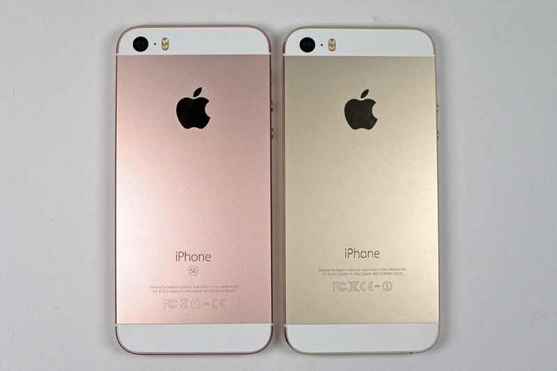 iPhone 5sとの違い