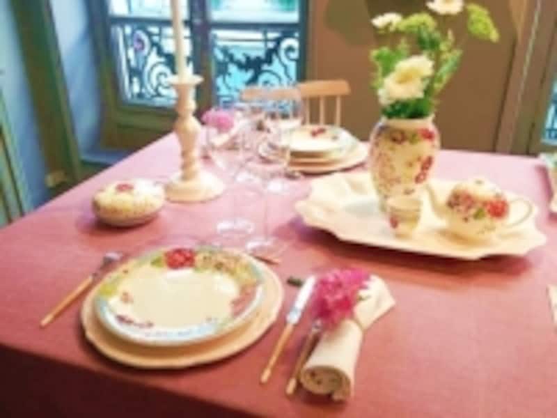 受講可能なテーブルセッティング教室