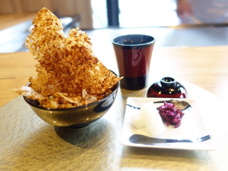 プラス￥５００でガーリックライスに