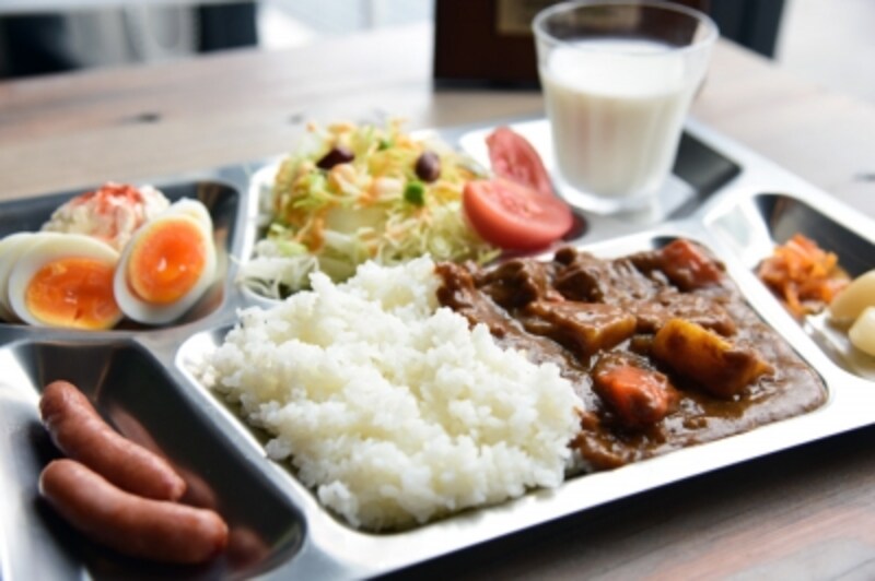 「掃海艇 はつしま」のポークカレー(税込1,620円)