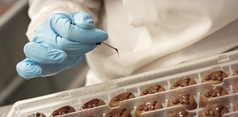 シグネチャー レundefined模様づけの様子