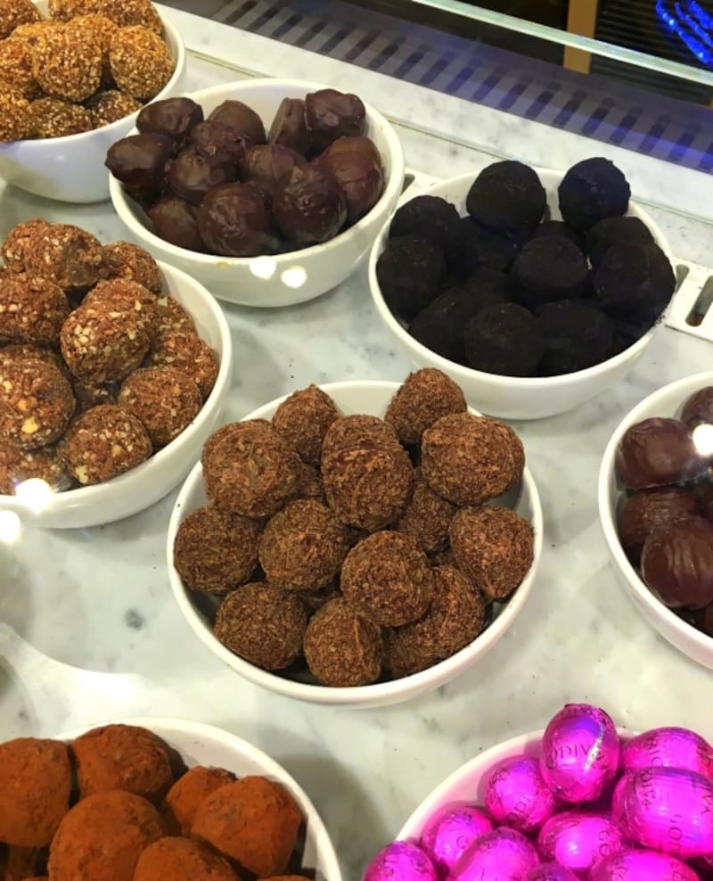 ブリュッセルにあるブティックには毎日トリュフが並んでいる。