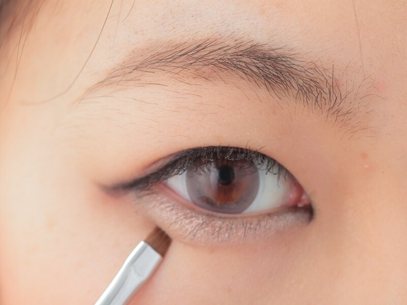 可愛さの要を握る涙袋も擬似メイク