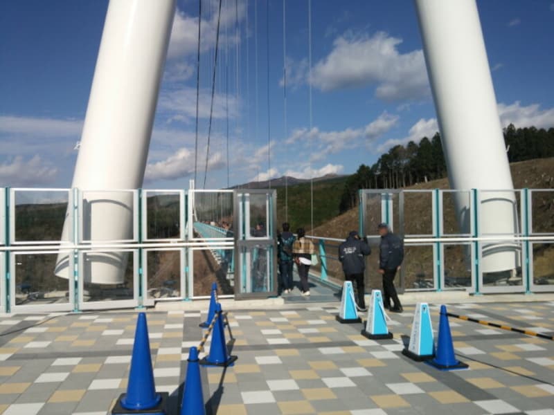 三島スカイウォーク（7）／吊り橋の入口