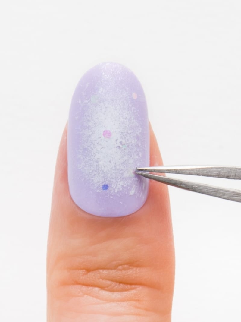 ホログラムのきらめきがキュート