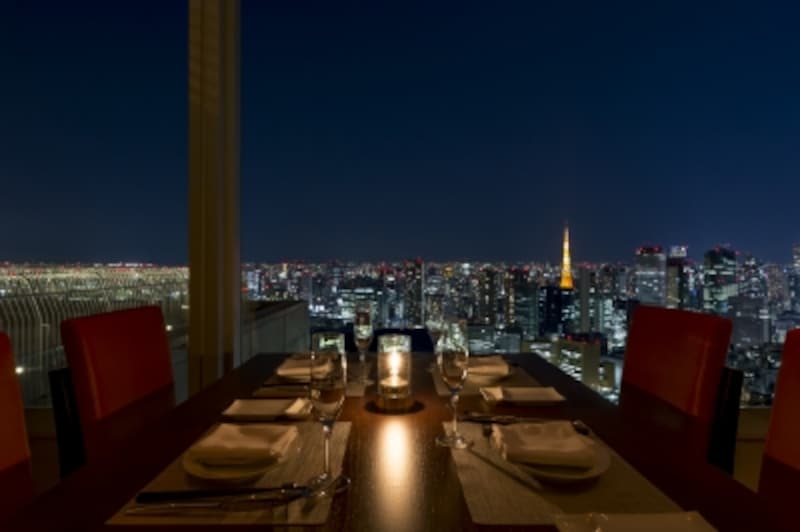 絶景夜景と東京タワー