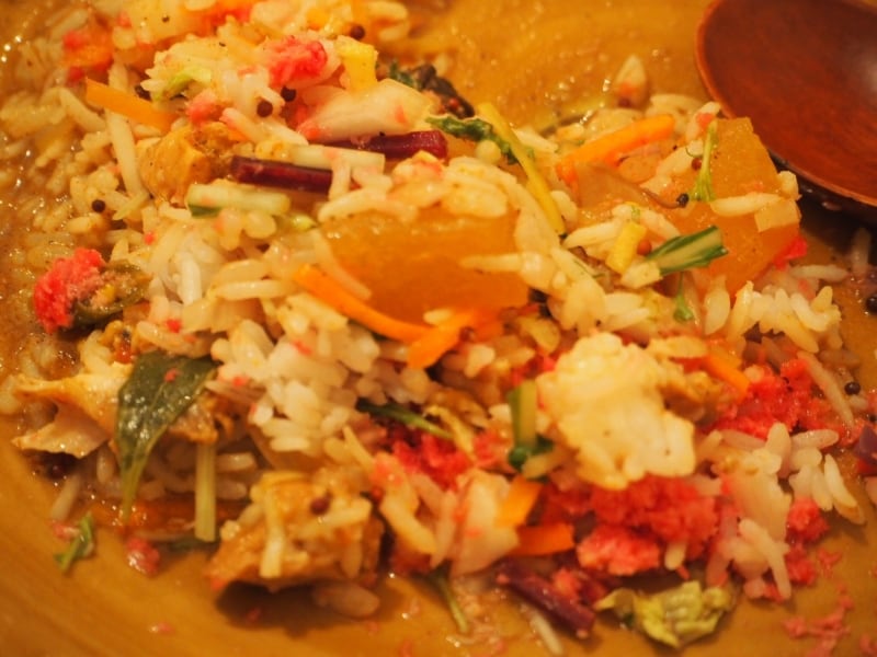 全部混ぜて食べるのだ!